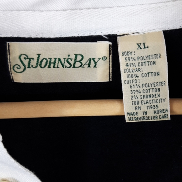 3/$18 NWOT St John's Bay Color Block Sweatshirt - Picture 5 of 8